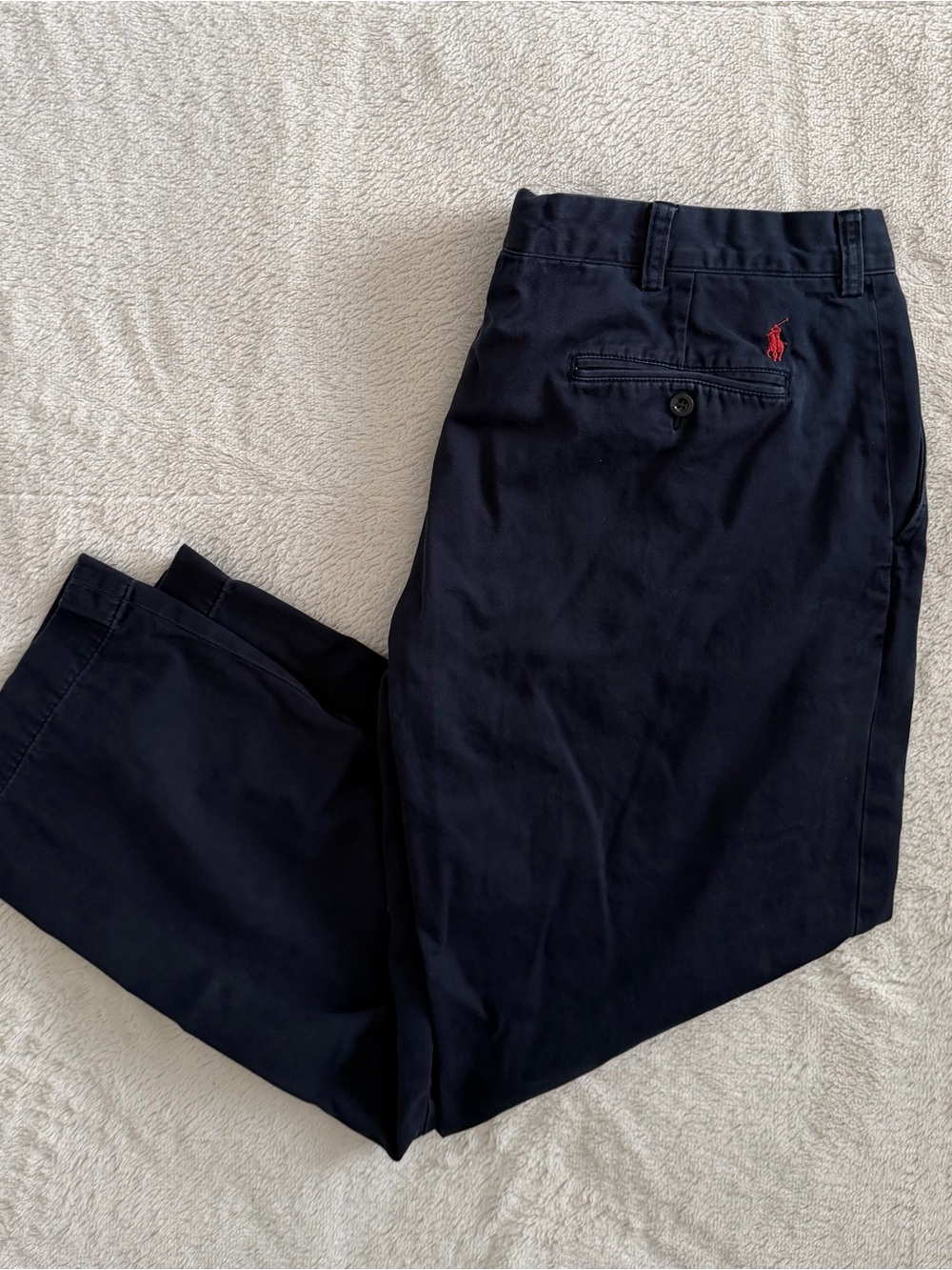 VTG Polo Ralph Lauren Preston Blue Dress Pants
Pony Logo Preppy Chino Size 38x30